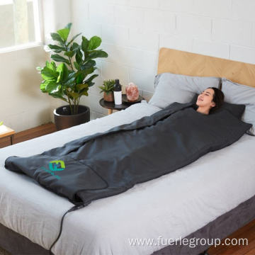 portable infared red sauna thermal blanket weight loss